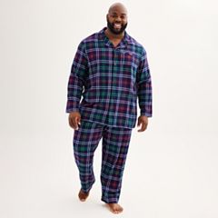 Mens plus discount size christmas pajamas