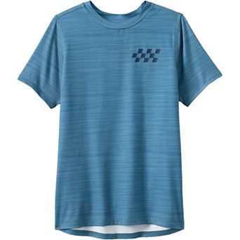 Boys 2-20 Lands' End Short Sleeve Colorblock Active Performance Tee in Regular & Husky