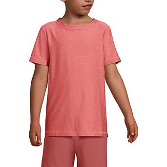 Boys 2-20 Lands' End Short Sleeve Colorblock Active Performance Tee in Regular & Husky