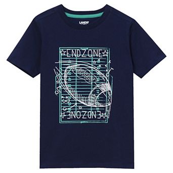 Boys 2-20 Lands' End Quirky Short Sleeve Graphic Tee in Regular & Husky