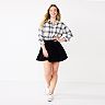 Juniors' SO® Pleated High-Rise Mini Skirt