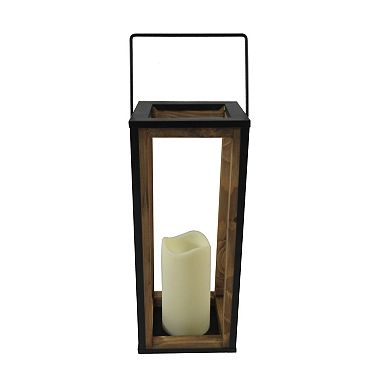 Sonoma Goods For Life® Wood And Metal LED Lantern