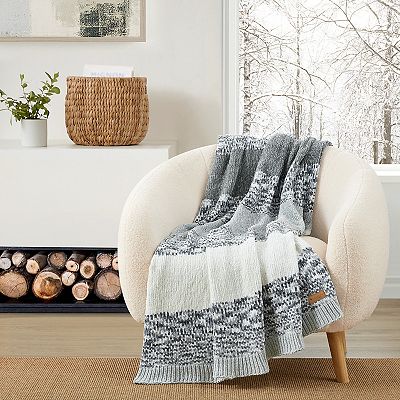 Koolaburra hot by UGG Aurora Chenille Knit Throw 50 x 70 Ugg Knit Throw Blanket NEW