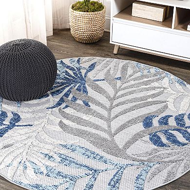 JONATHAN Y Tropics Palm Leaves Rug