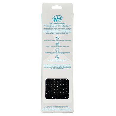 Wet Brush Paddle Detangler Hair Brush - Sky