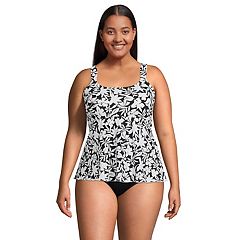  Swimsuits For All Women's Plus Size V-Neck Flowy Tankini Top 8  Blue Floral : Clothing, Shoes & Jewelry