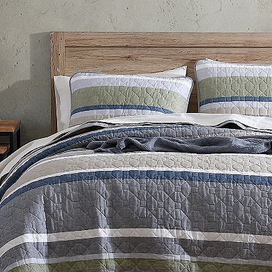 Eddie Bauer Salmon Ladder Quilt Set with Shams