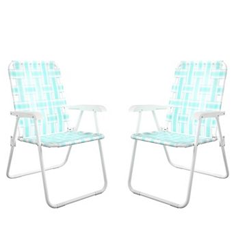 Novogratz Poolside Gossip Priscilla Folding Chair 2 pc Set