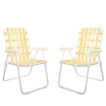 Novogratz Poolside Gossip Priscilla Folding Chair 2 pc Set