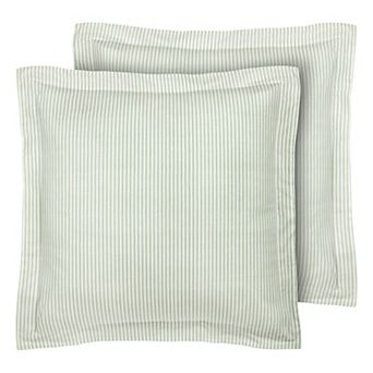 Laura Ashley Ticking Stripe Euro Sham