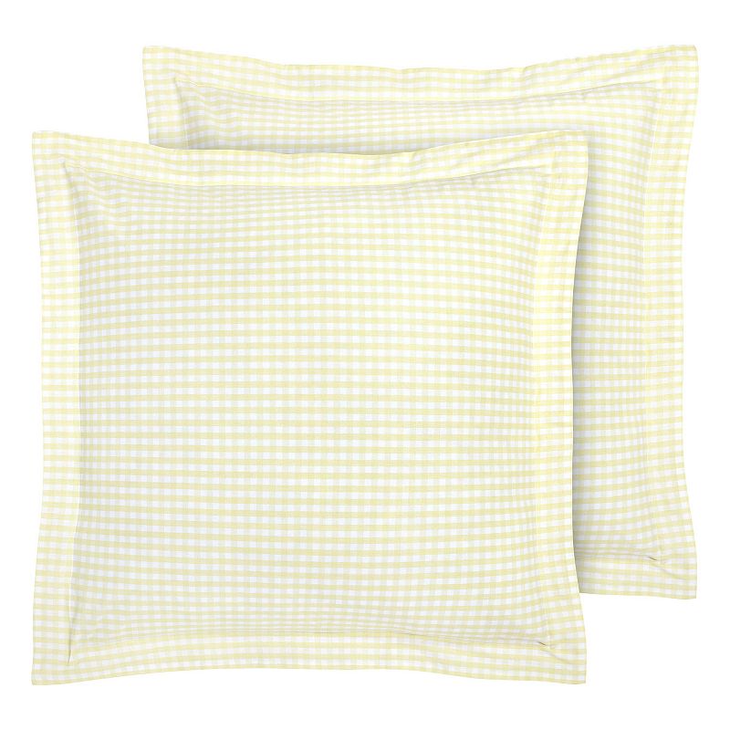 Laura Ashley Hedy Euro Sham, Yellow