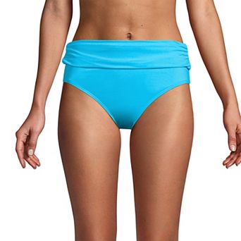 Women's Lands' End UPF 50 Midrise Bikini Bottoms