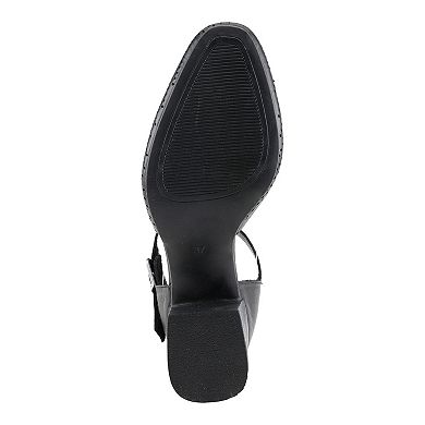 Spring Step Gloria Women's Leather Mary Jane Heels