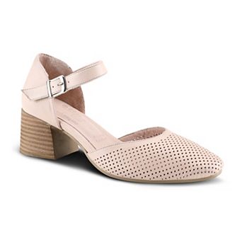 Spring Step Gloria Women's Leather Mary Jane Heels