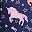 Deep Navy Unicorns