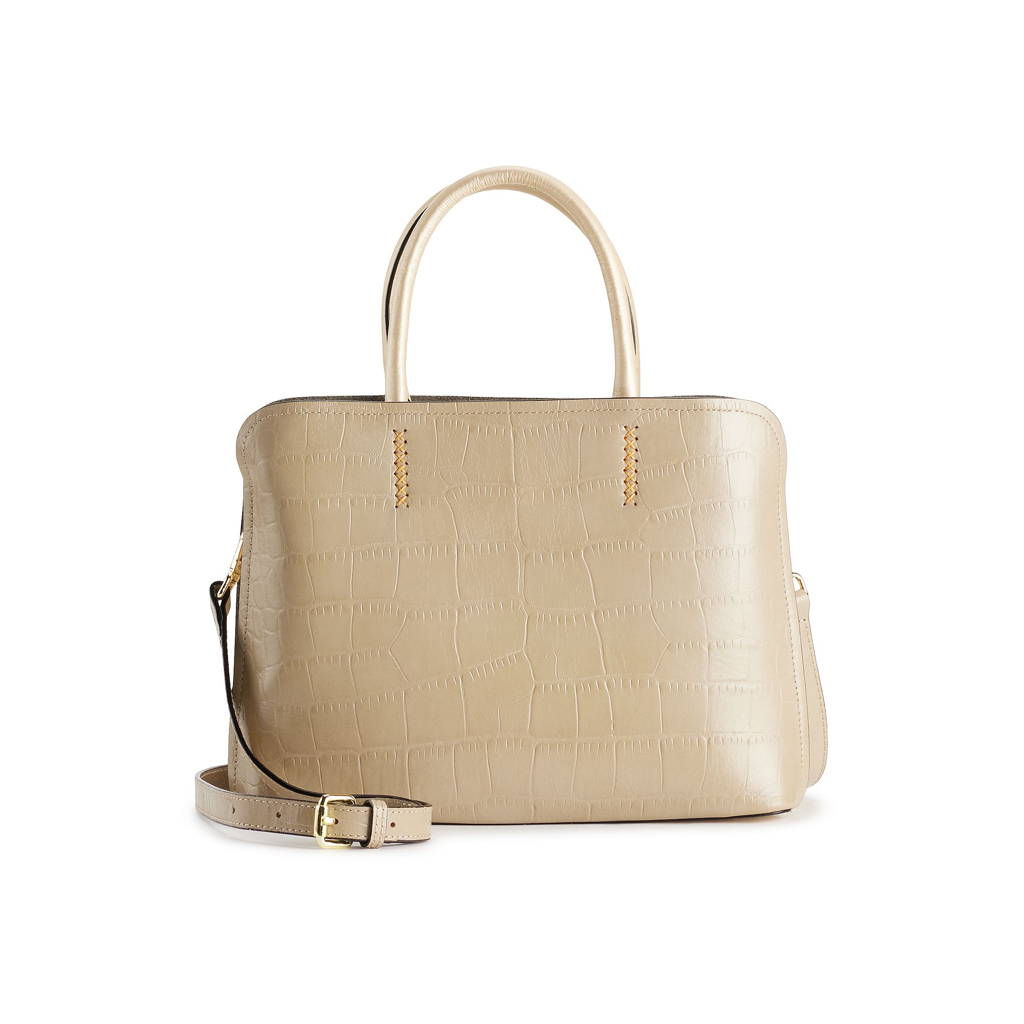 AmeriLeather Yvette Leather Handbag