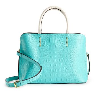 AmeriLeather Yvette Leather Handbag