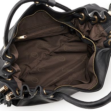 AmeriLeather Musette Leather Handbag