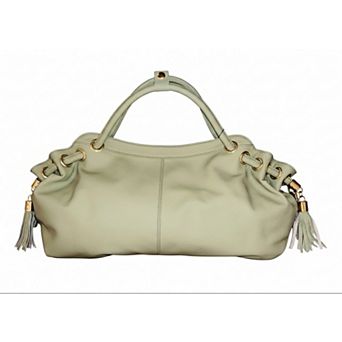 AmeriLeather Musette Leather Handbag