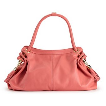 AmeriLeather Musette Leather Handbag