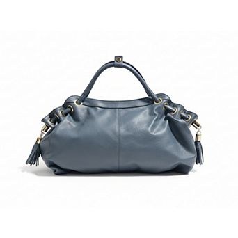 AmeriLeather Musette Leather Handbag