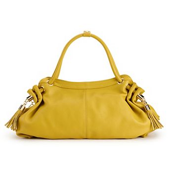 AmeriLeather Musette Leather Handbag