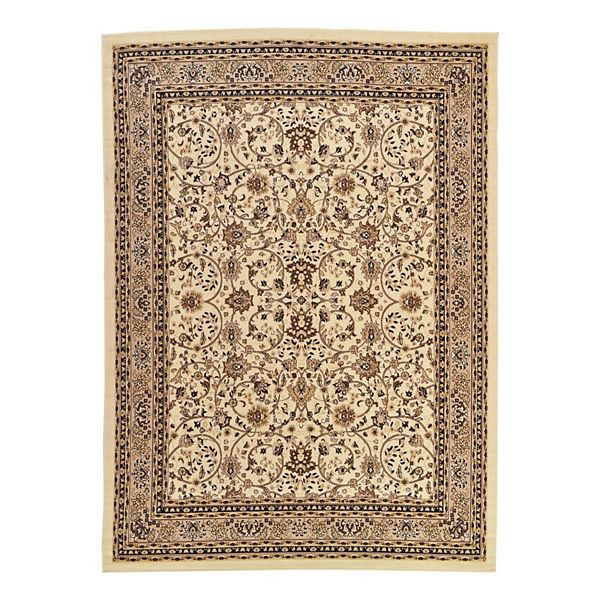 Unique Loom Washington Sialk Hill Rug - Ivory (3X20 FT)
