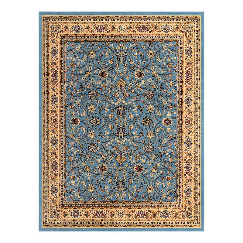 Unique Loom Washington Sialk Hill Rug, Blue, 8Ft Sq