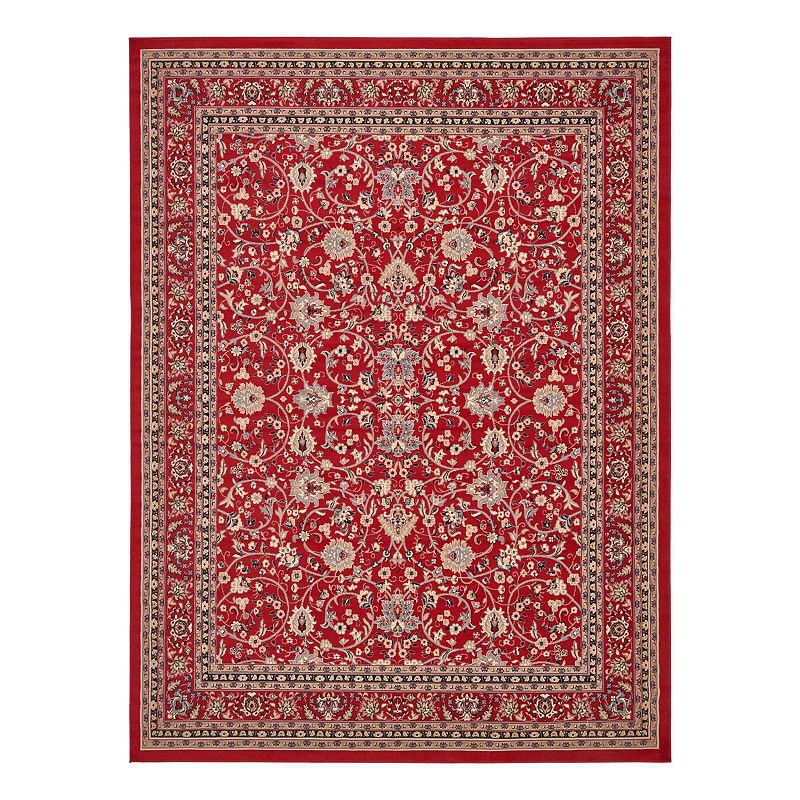 Unique Loom Washington Sialk Hill Rug, Red, 10X13 Ft