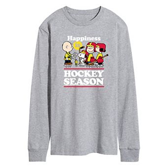 Men's Peanuts Hockey Tee
