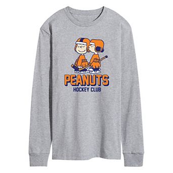 Men's Peanuts Hockey Tee