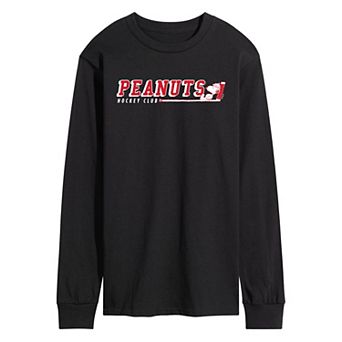 Men's Peanuts Hockey Tee