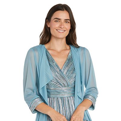Women's R&M Richards 2-pc. Matte Chiffon Jacket & Dress Set