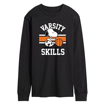 Men's Peanuts Varsity Tee