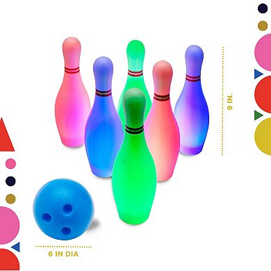 Wembley LED Light-Up Bowling Set