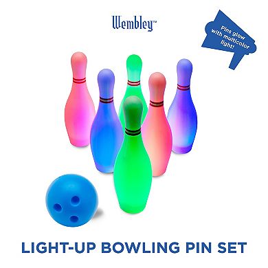 Wembley LED Light-Up Bowling Set