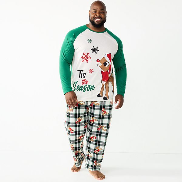 Big Tall Jammies For Your Families Rudolph the Red Nosed