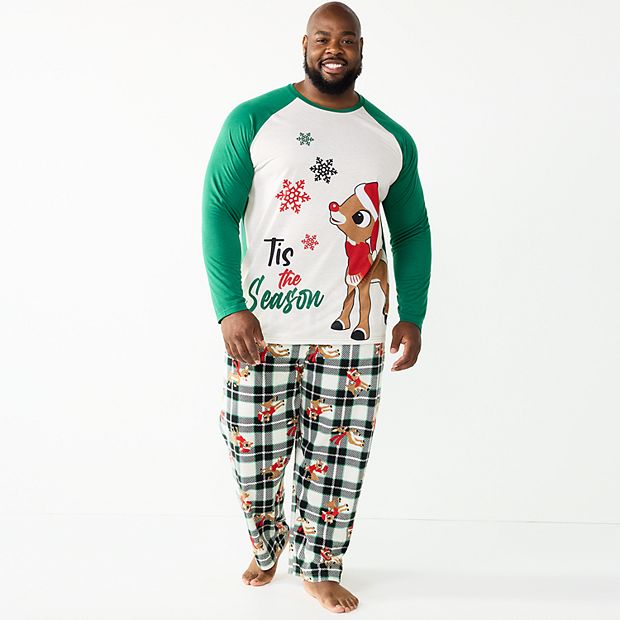 Jammies For Your Families® Deep Tone Doodle Santa Pajama Collection