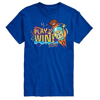 Men's SpongeBob SquarePants Play Win Tee