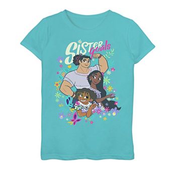Disney's Encanto Girls 7-16 Sister Goals Portrait Graphic Tee