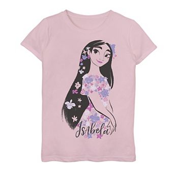 Disney's Encanto Girls 7-16 Isabela Flower Dress Portrait Graphic Tee
