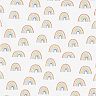 Trend Lab Pastel Rainbow Flannel Fitted Crib Sheet