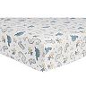 Trend Lab Little Dinos Flannel Fitted Crib Sheet