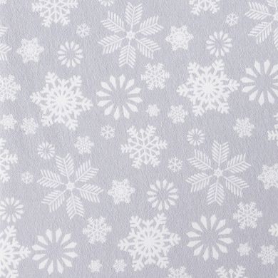 Trend Lab Snowflake Flurry Fitted Crib Sheet