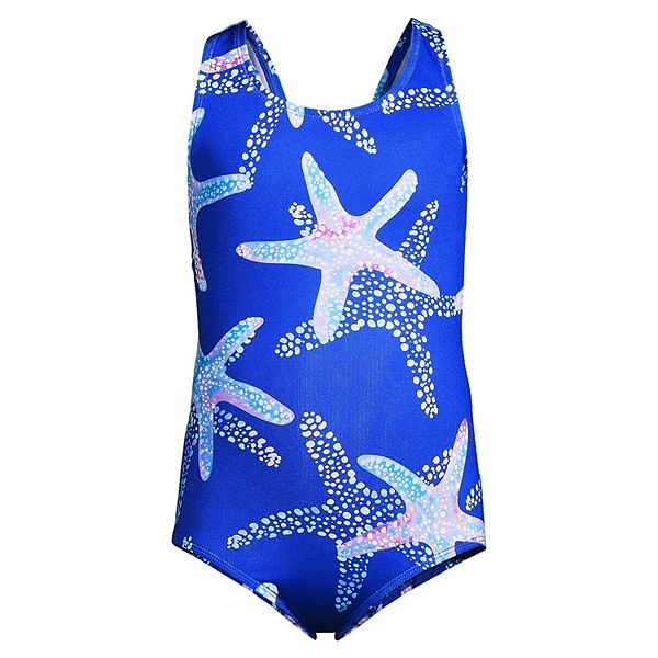 Girls 816 Lands' End OnePiece Swimsuit