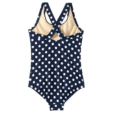 Girls 7-16 Lands' End One-Piece Swimsuit in Slim