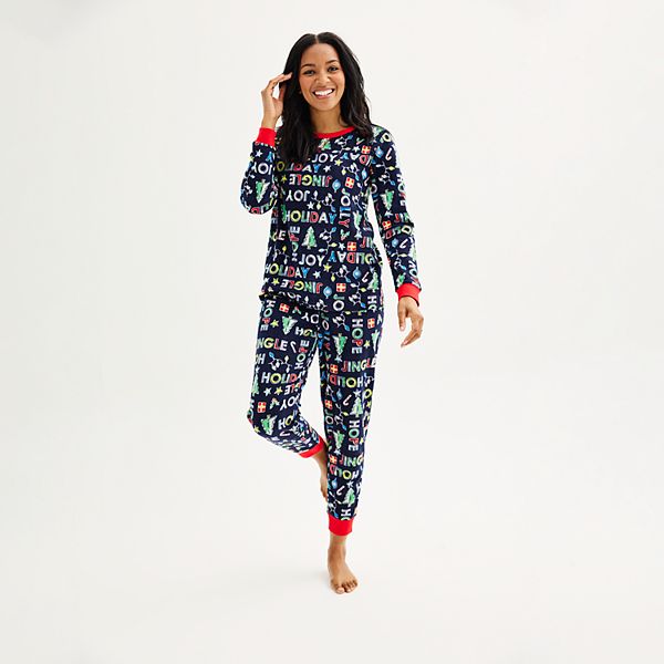 Women's Jammies For Your Families® Get Your Jingle On Cozy Microfleece ...