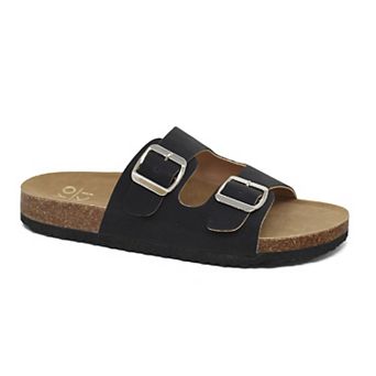 Yoki Gian 91 Women's Double Buckle Slide Sandals
