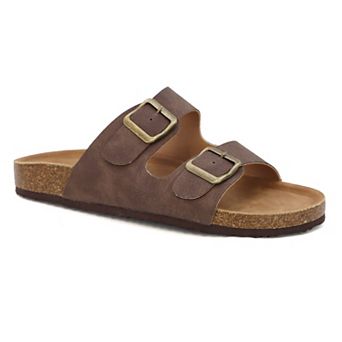 Yoki Gian 91 Women's Double Buckle Slide Sandals