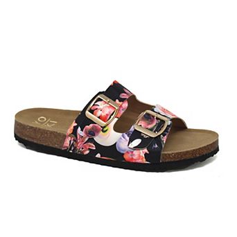 Yoki Gian 91 Women's Double Buckle Slide Sandals